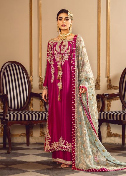 Sara Rohail Asghar Un Stitched Collection - Melodic Tassels
