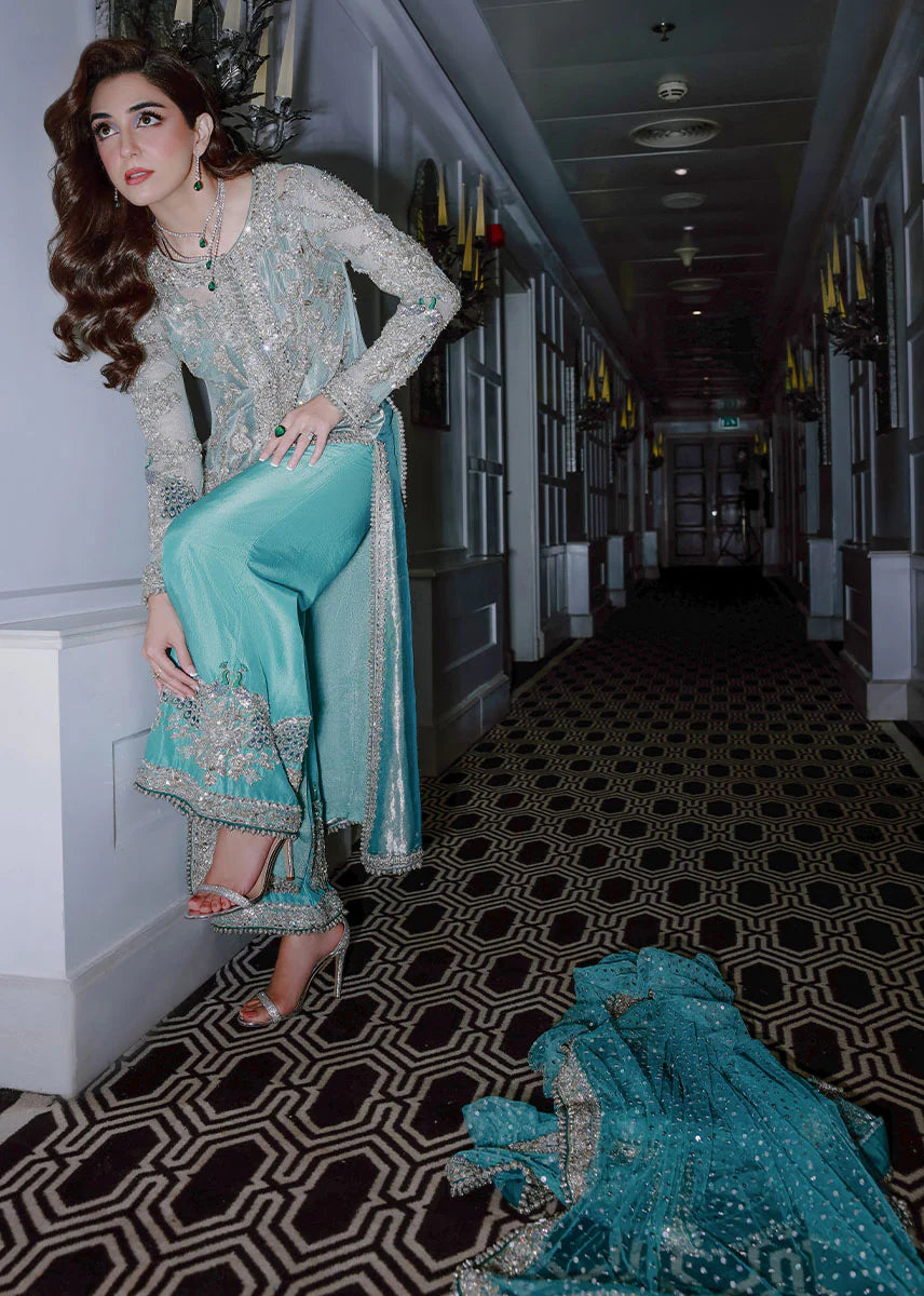 SARA ROHAIL ASGHAR UN STITCHED COLLECTION 25 - FEROZEAH - Image 6