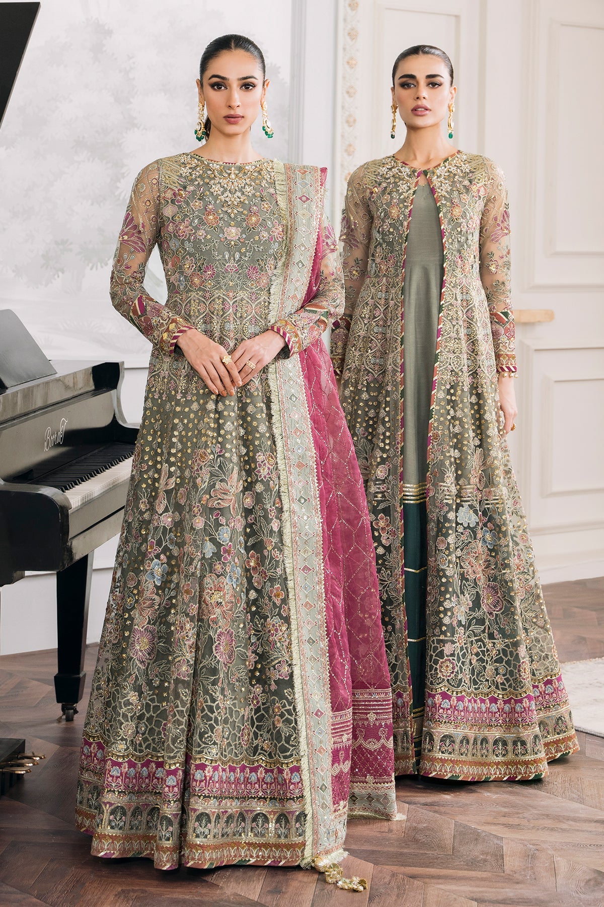 Baroque - Embroidered Net CH12-02