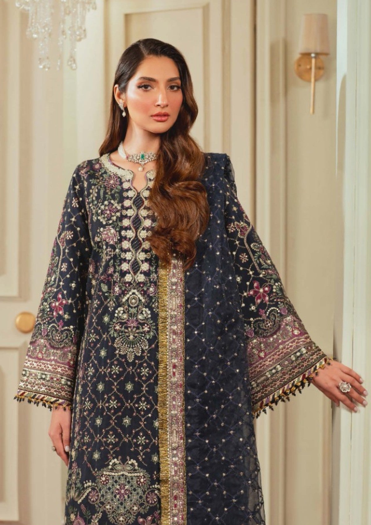 Baroque Chantelle - Embroidered Orgenza CH13-07