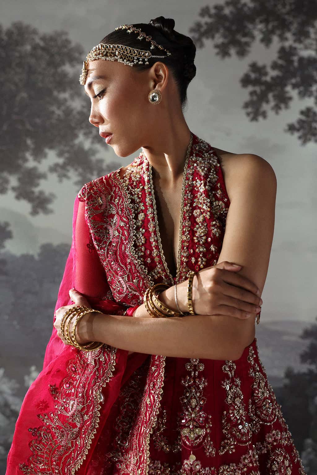 Afrozeh Un Stitched Collection 25 - Claude - Image 3
