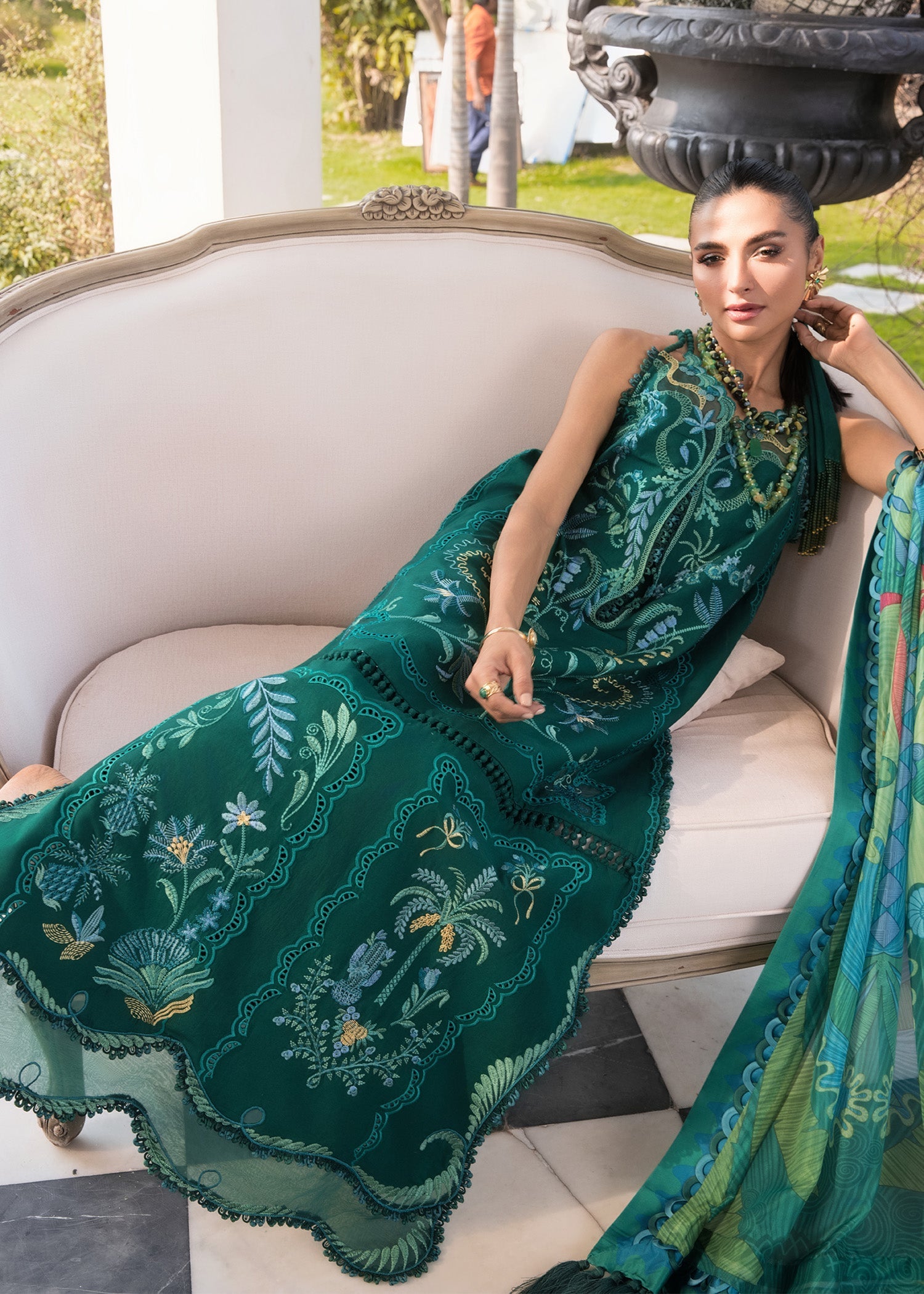 CRIMSON LUXURY LAWN COLLECTION 2026-D-3B-BEAUTY IN BLOOMS - Image 7