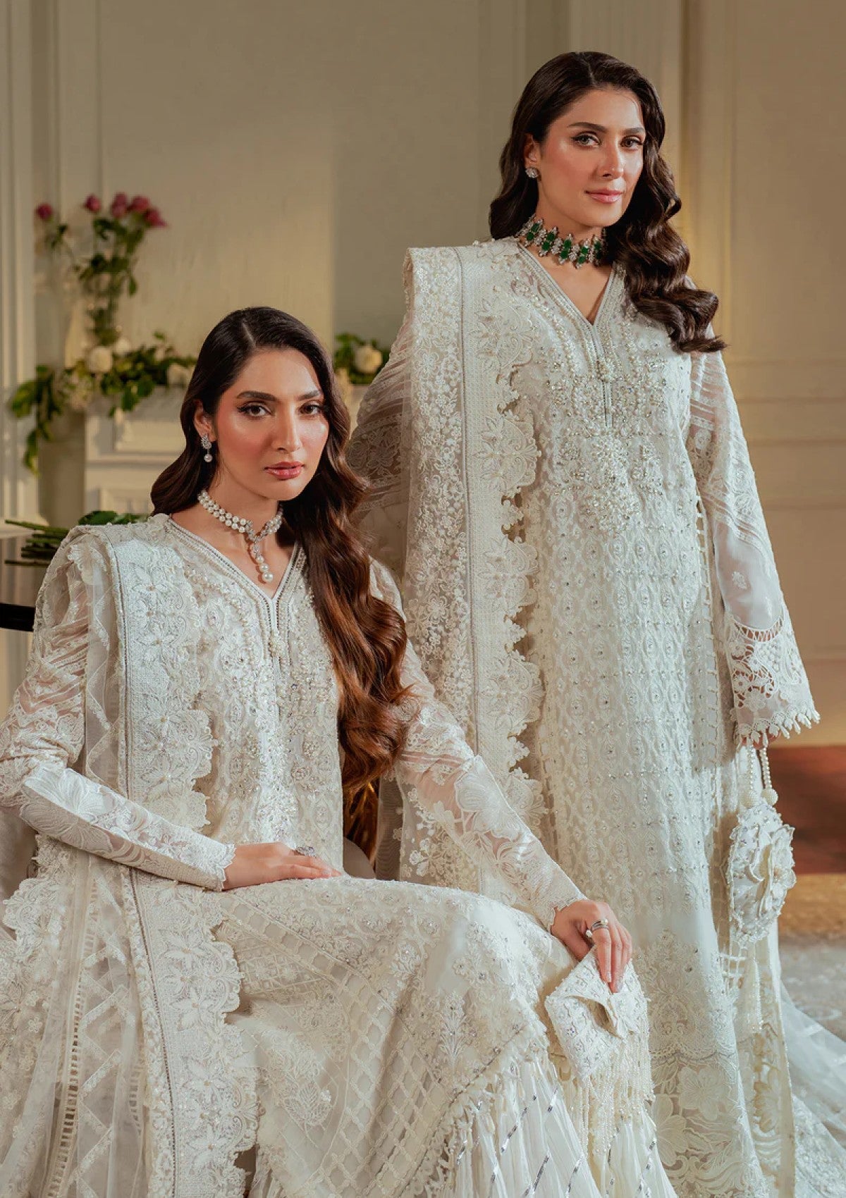 Baroque Chantelle Un Stitched Collection 25 - Embroidered Chiffon CH13-02