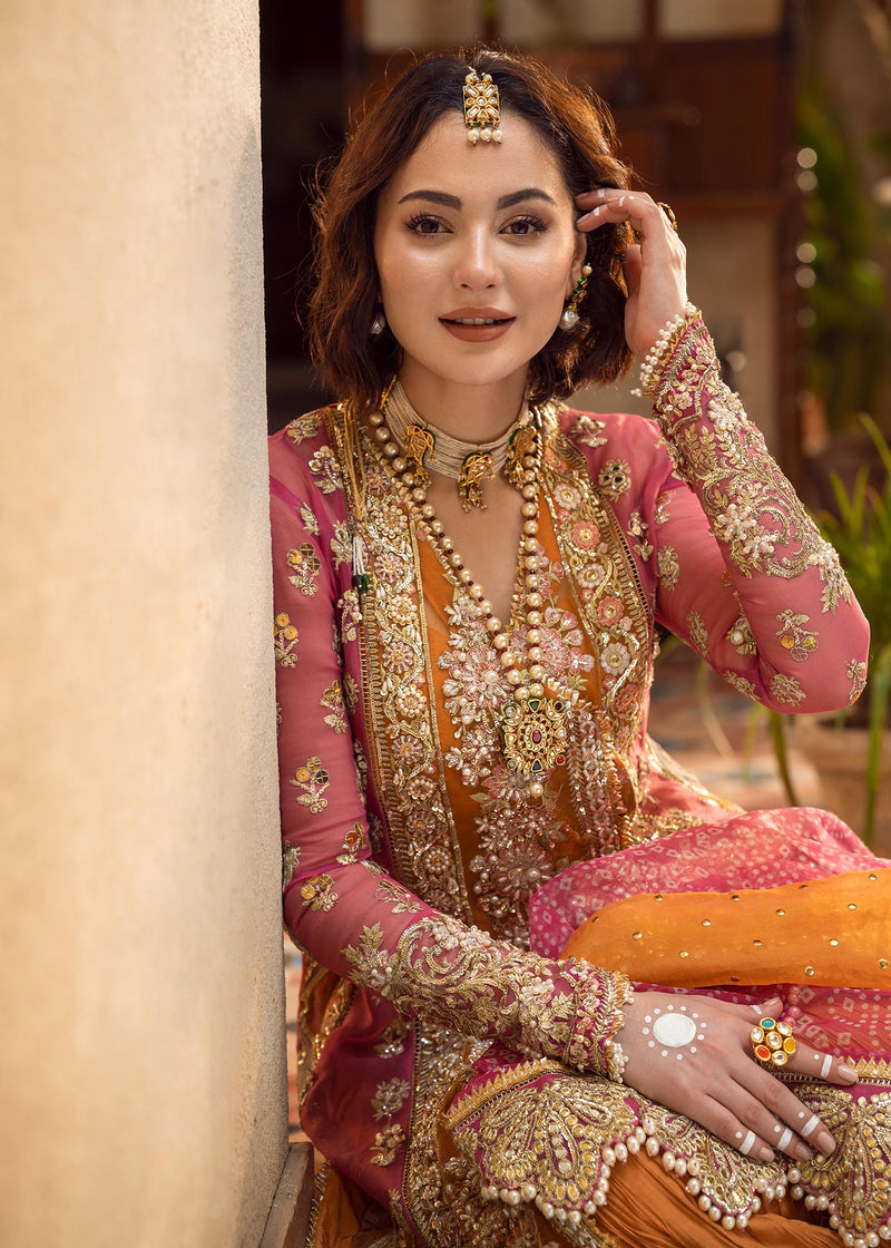 Crimson Un Stitched Collection 25 - Mehndi Galore - Image 4