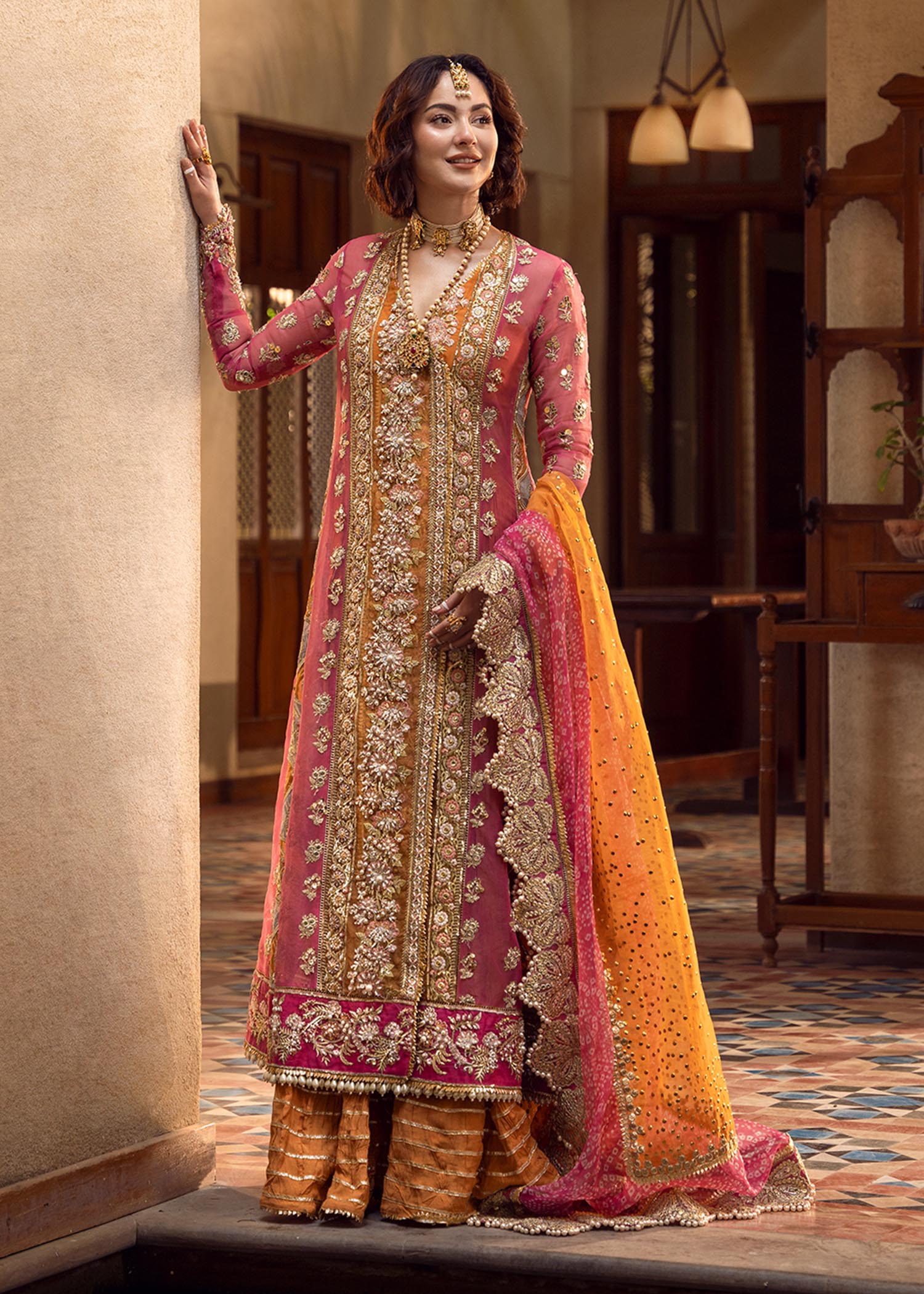 Crimson Un Stitched Collection 25 - Mehndi Galore