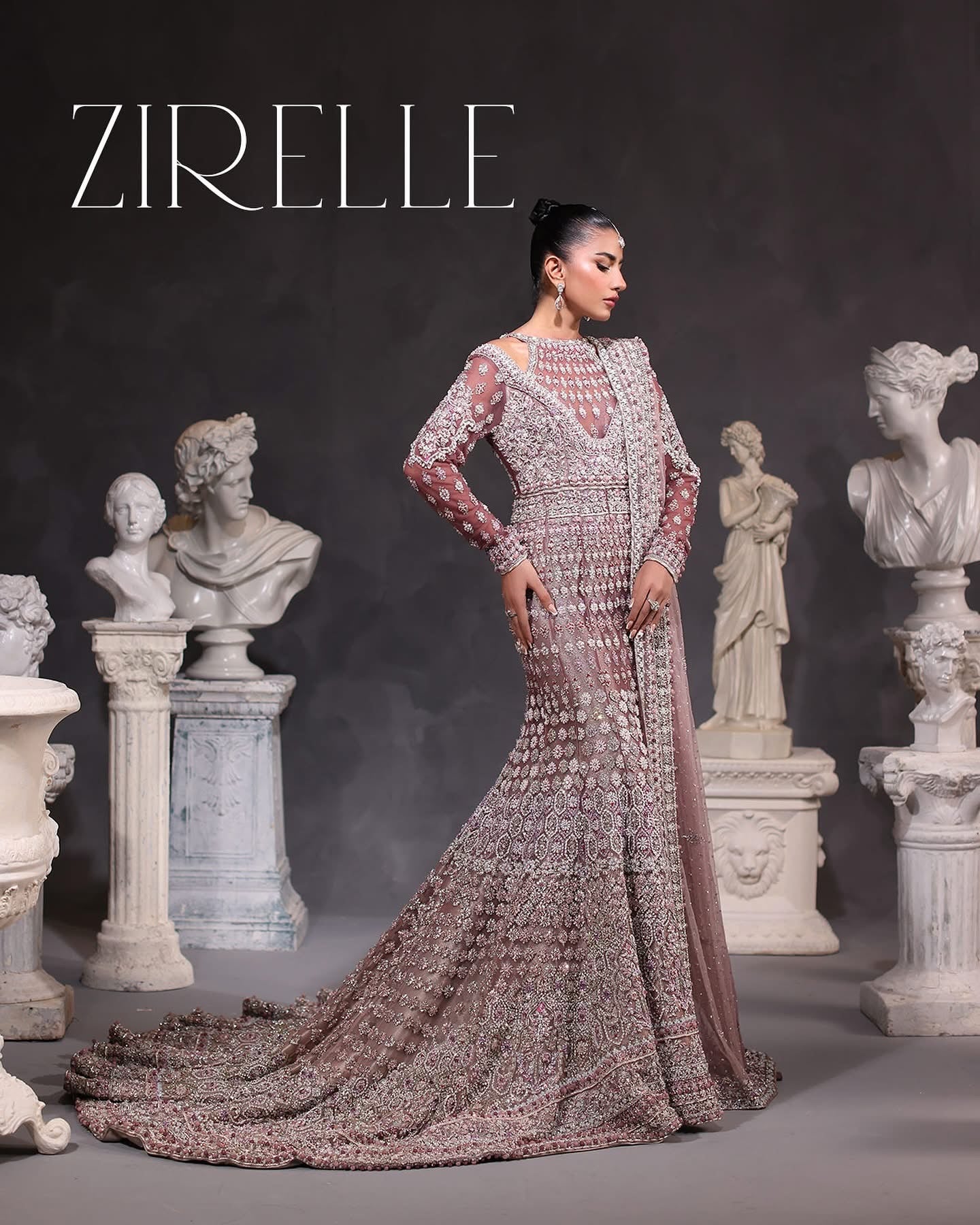 AHMAD SULTAN UN STITCHED COLLECTION 25 - ZIRELLE - Image 2