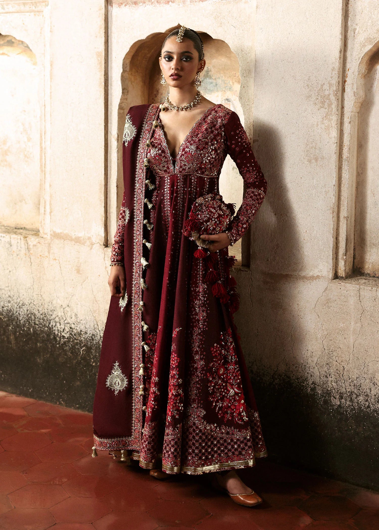 HUSSAIN REHAR MUSSARAT UN STITCHED COLLECTION 25 - GULNAR - Image 3