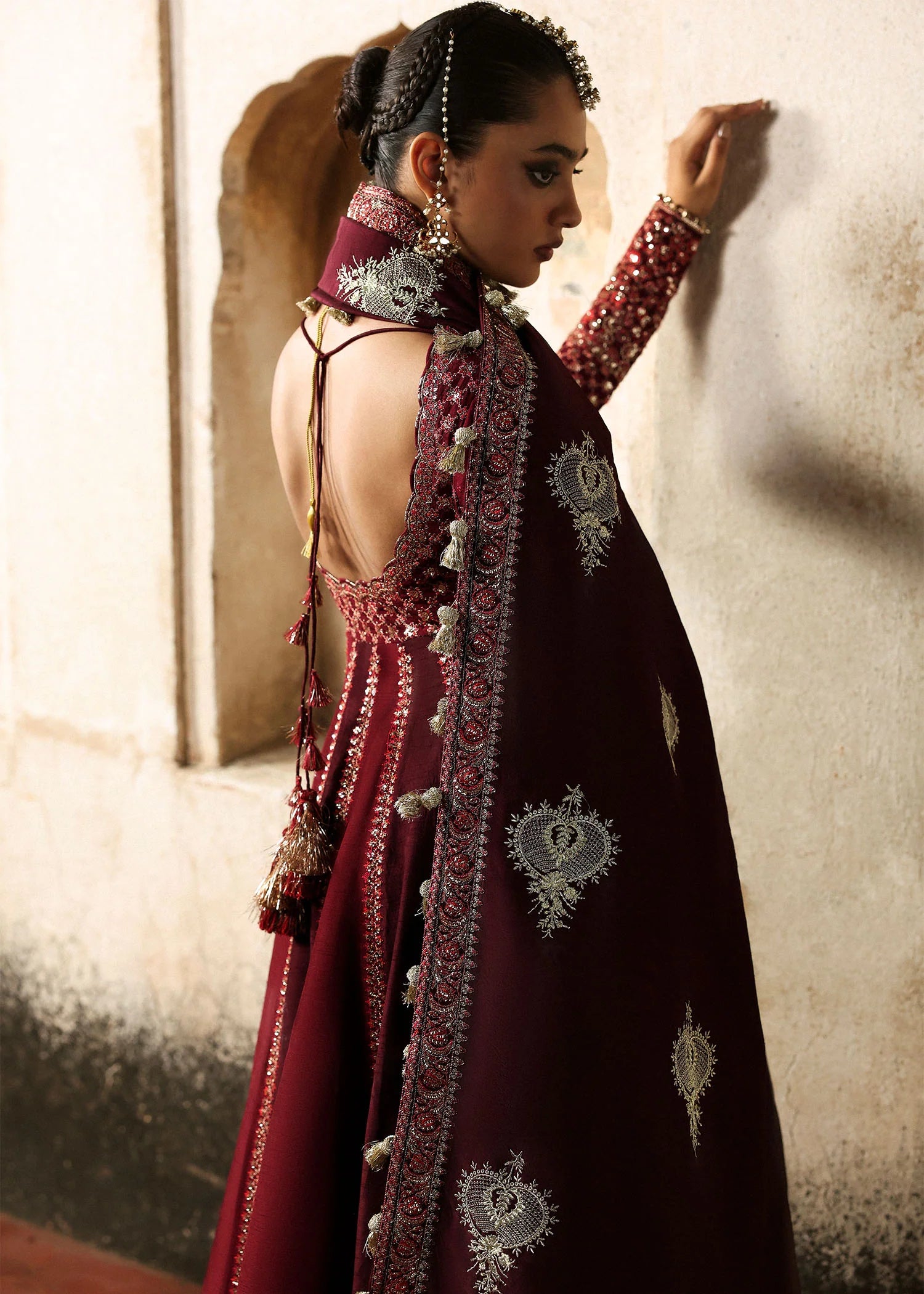 HUSSAIN REHAR MUSSARAT UN STITCHED COLLECTION 25 - GULNAR - Image 6
