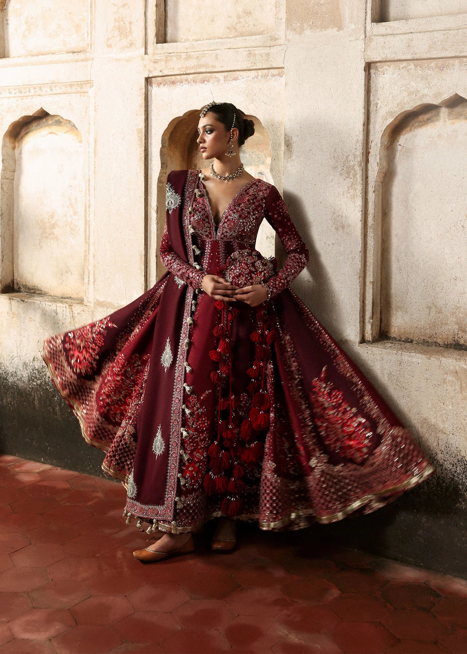 HUSSAIN REHAR MUSSARAT UN STITCHED COLLECTION 25 - GULNAR - Image 7