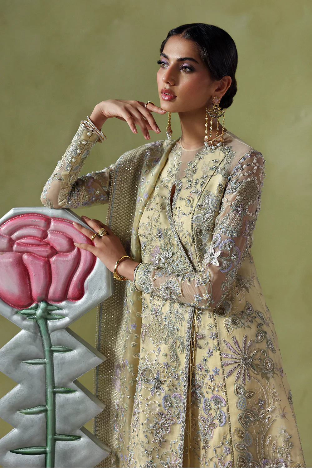 SORAYA - LIORA ORGANZA UN STITCHED COLLECTION 25 - Image 2