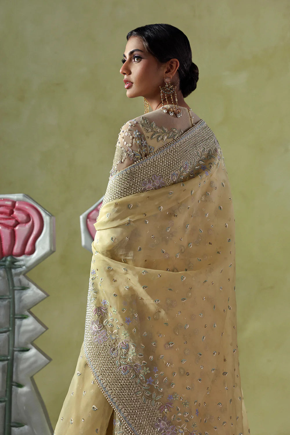 SORAYA - LIORA ORGANZA UN STITCHED COLLECTION 25 - Image 4