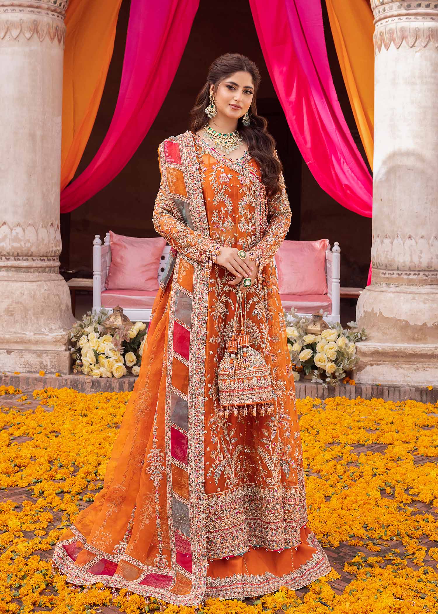 KANWAL MAILK UN STITCHED COLLECTION 25 - MINA