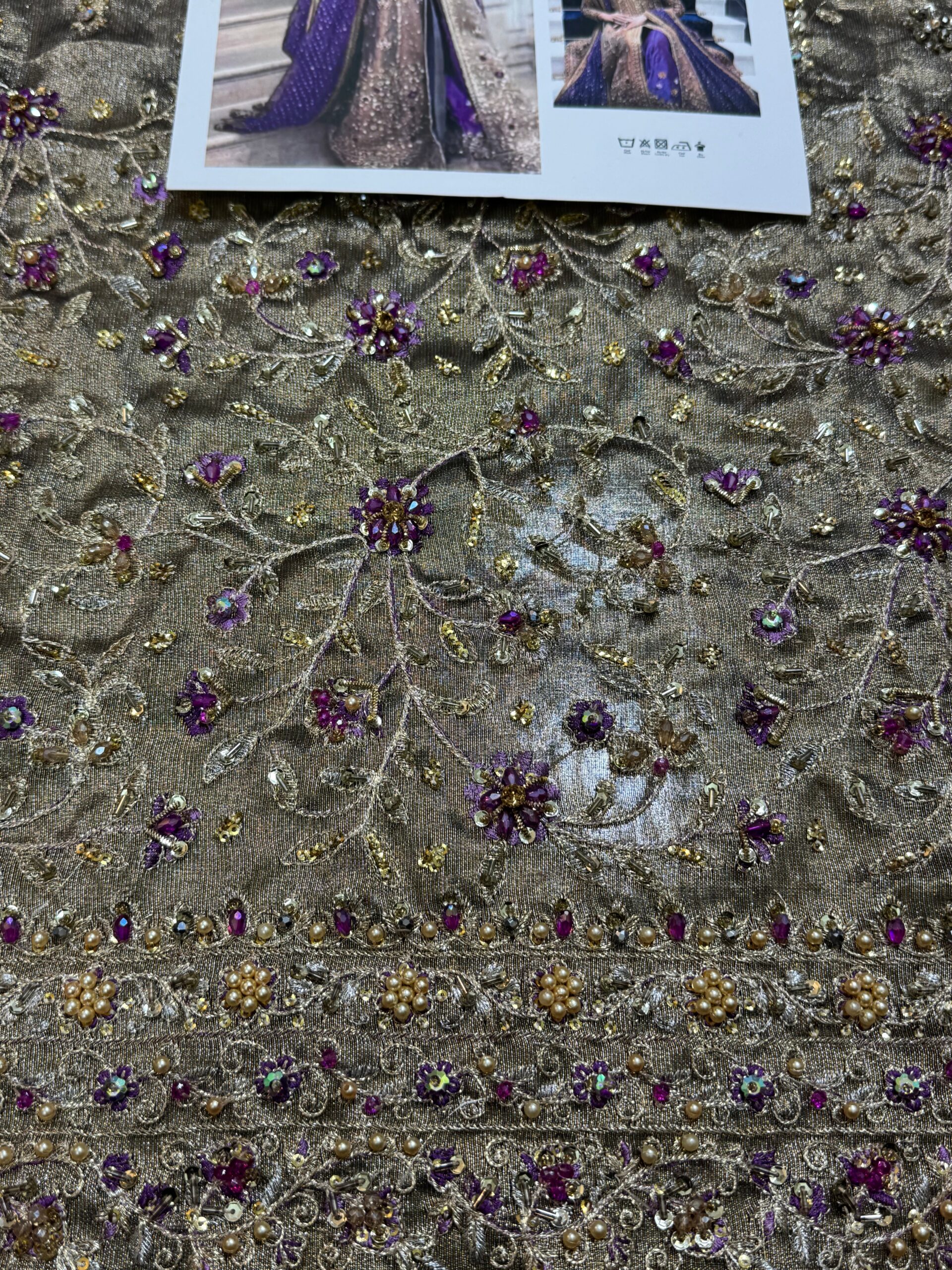 Haris Shakeel UN STITCHED COLLECTION 25 - Aroha - Image 13