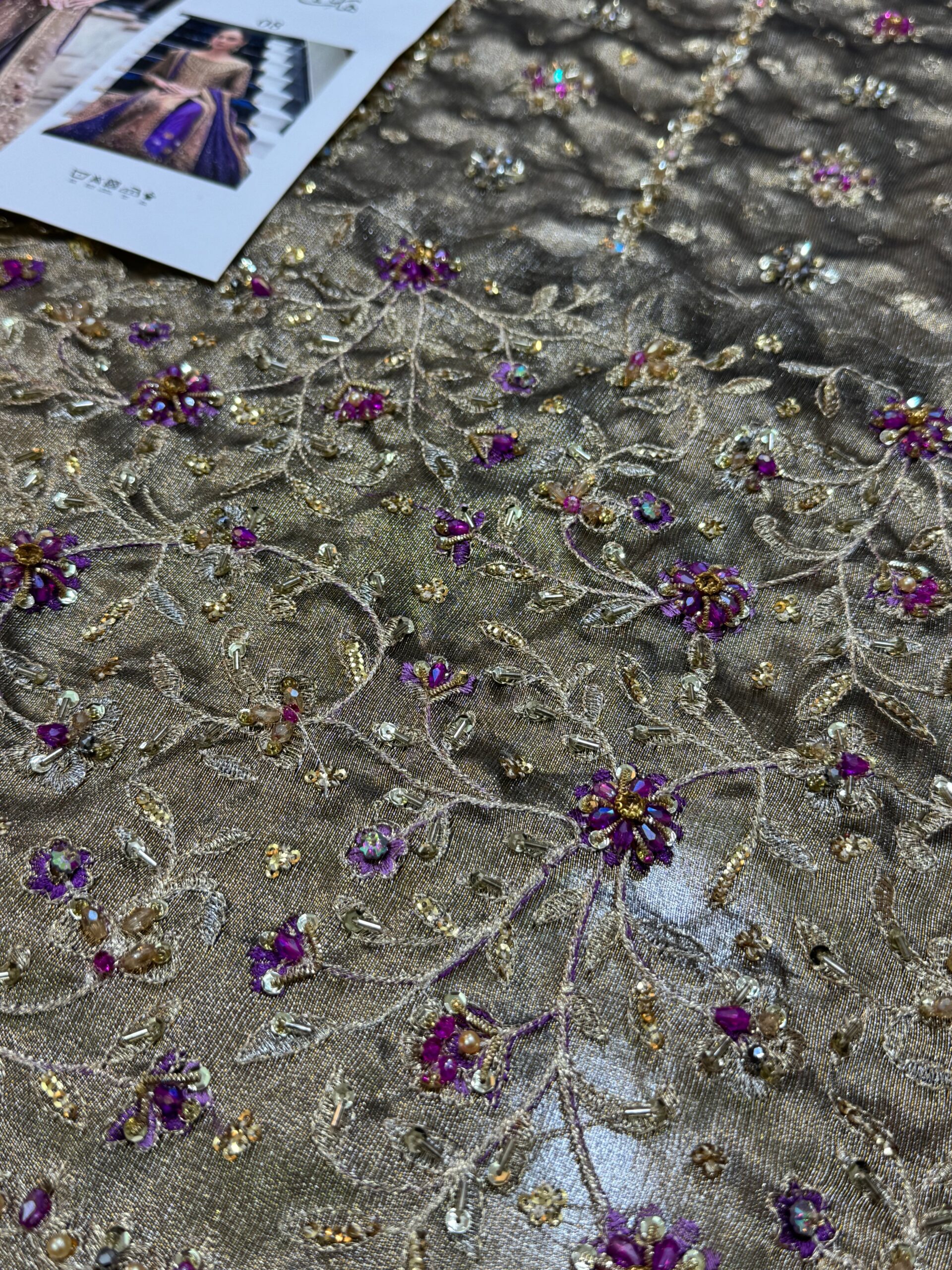 Haris Shakeel UN STITCHED COLLECTION 25 - Aroha - Image 17