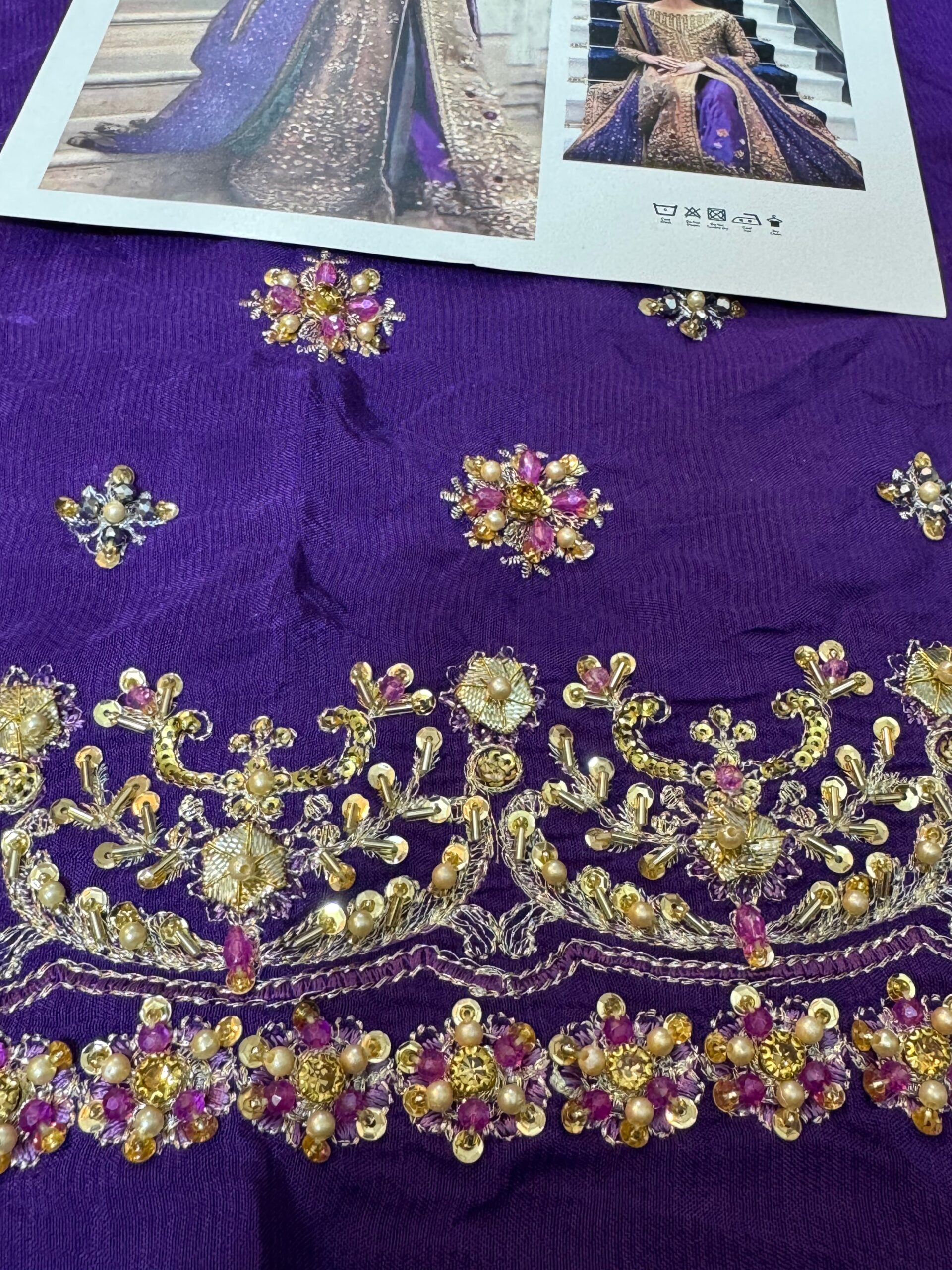 Haris Shakeel UN STITCHED COLLECTION 25 - Aroha - Image 27