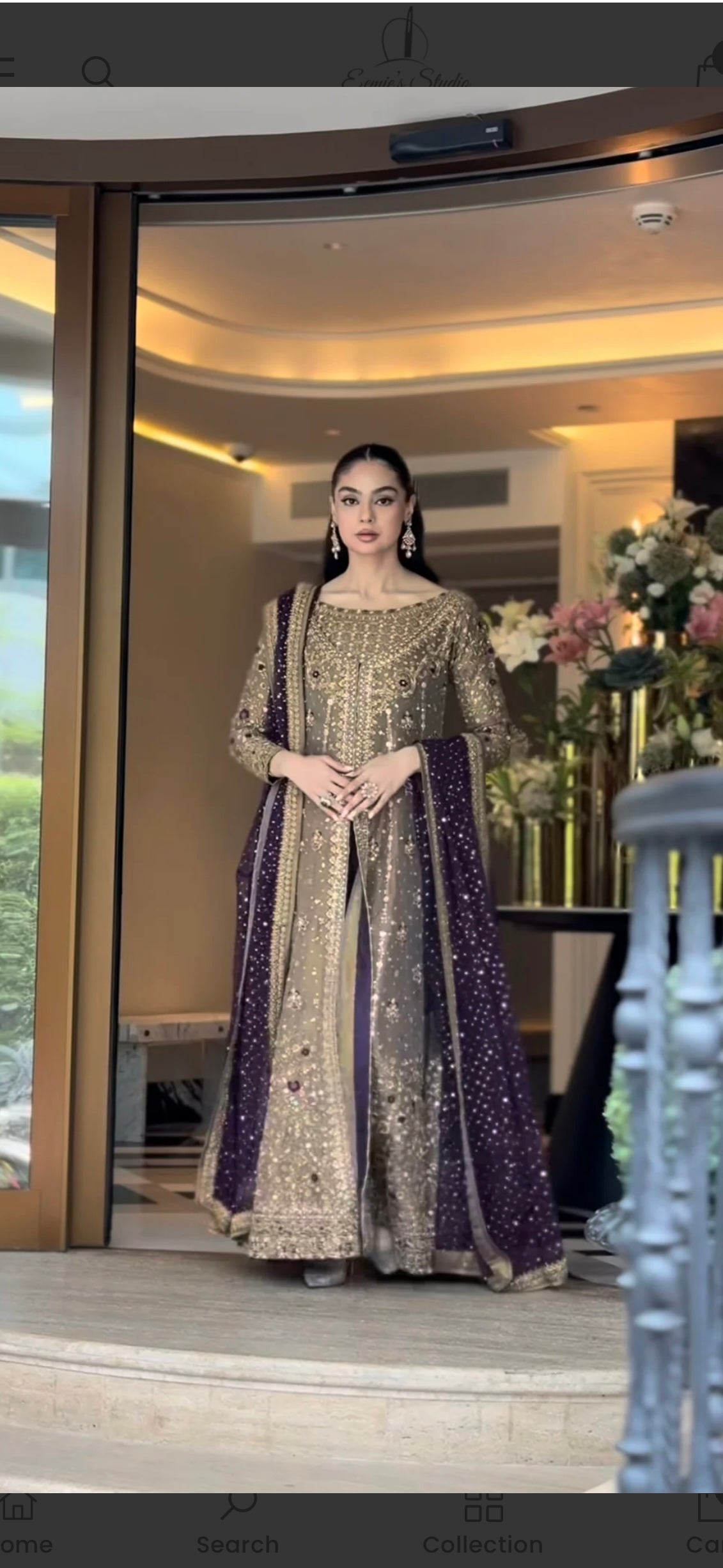 Haris Shakeel UN STITCHED COLLECTION 25 - Aroha - Image 2
