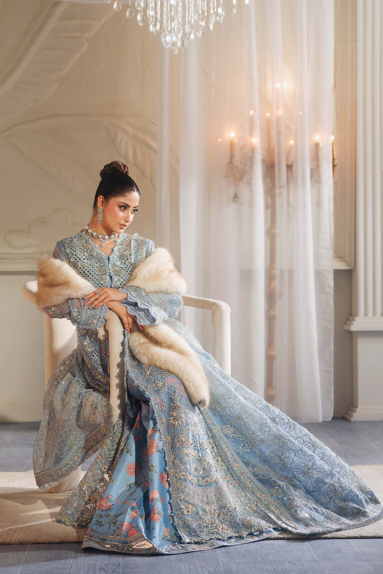 MARYAM HUSSAIN ZURI UN STITCHED COLLECTION 2025 - WD-25-6 - Image 3