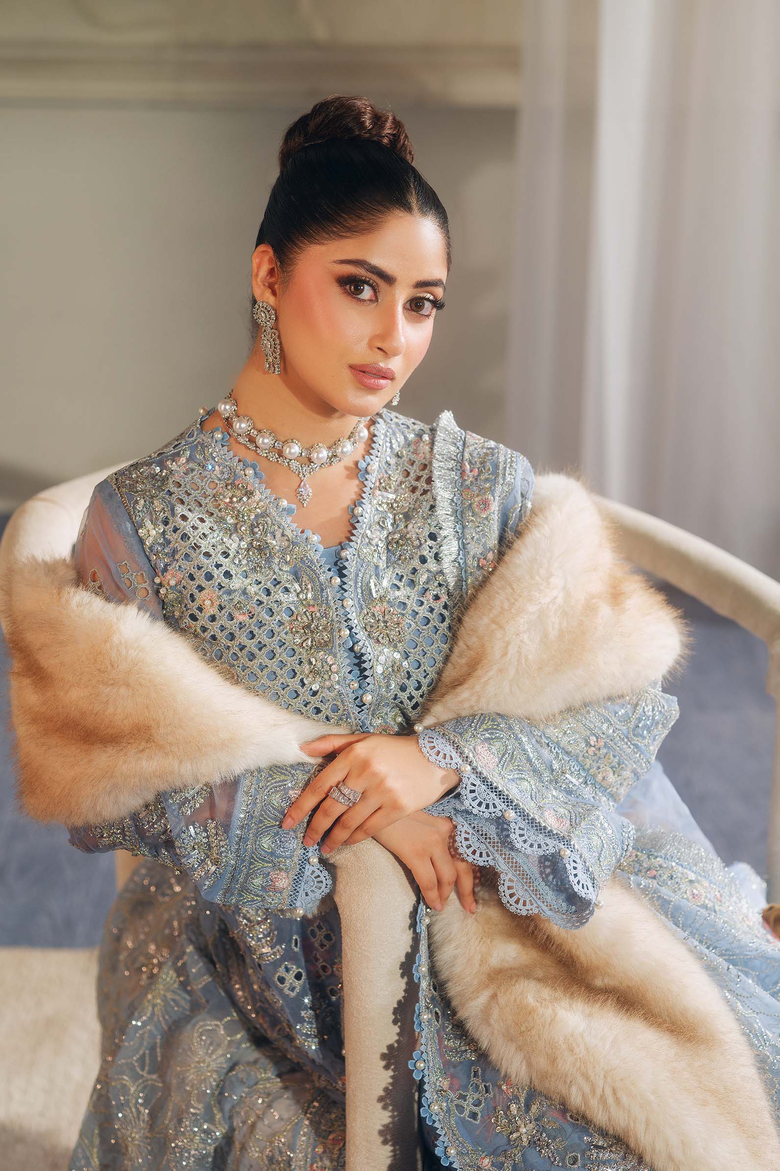 MARYAM HUSSAIN ZURI UN STITCHED COLLECTION 2025 - WD-25-6 - Image 5