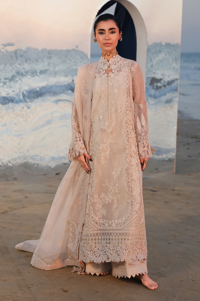 QALAMKAR SAHIL LUXURY LAWN UN STITCHED COLLECTION 26 - NEHAN SA-15