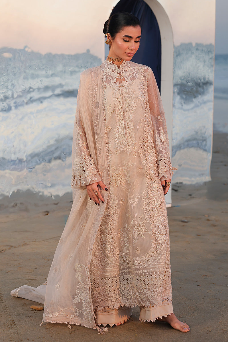 QALAMKAR SAHIL LUXURY LAWN UN STITCHED COLLECTION 26 - NEHAN SA-15 - Image 2