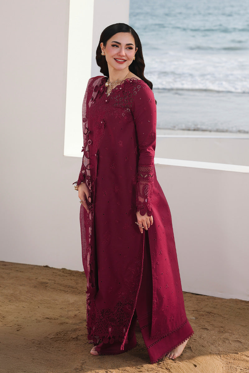 QALAMKAR SAHIL LUXURY LAWN UN STITCHED COLLECTION 26 - NELAM SA-14