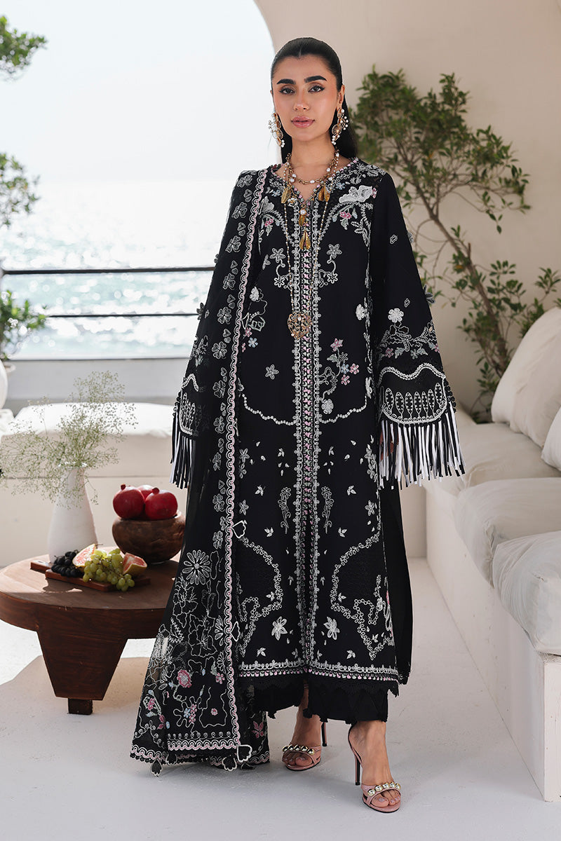 QALAMKAR SAHIL LUXURY LAWN UN STITCHED COLLECTION 26 - LIANA SA-02