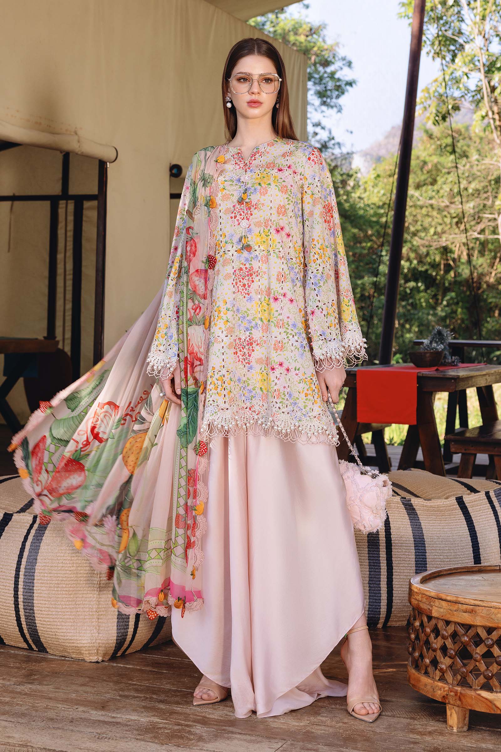 MARIA B MPRINTS LAWN UN STITCHED COLLECTION 26 - MPT-2914-A