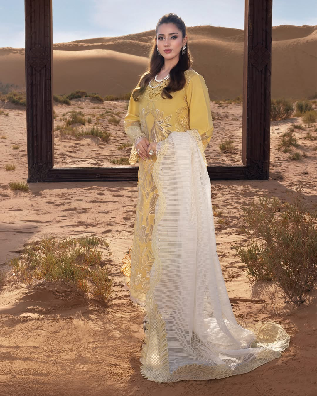 RANG RASIYA LAWN UN STITCHED COLLECTION 26 - HOORAIN - Image 3